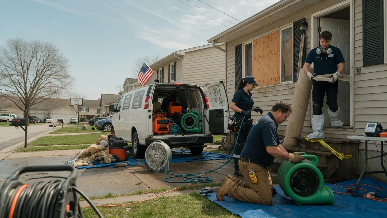 Water Damage Restoration in Tecumseh, KS near me